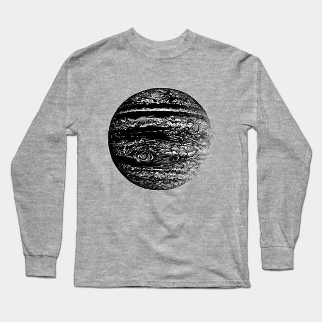 Jupiter Long Sleeve T-Shirt by kryokyma